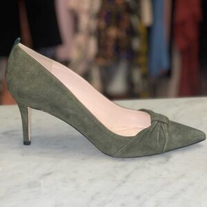 SJP by Sarah Jessica Parker Green Suede Pumps